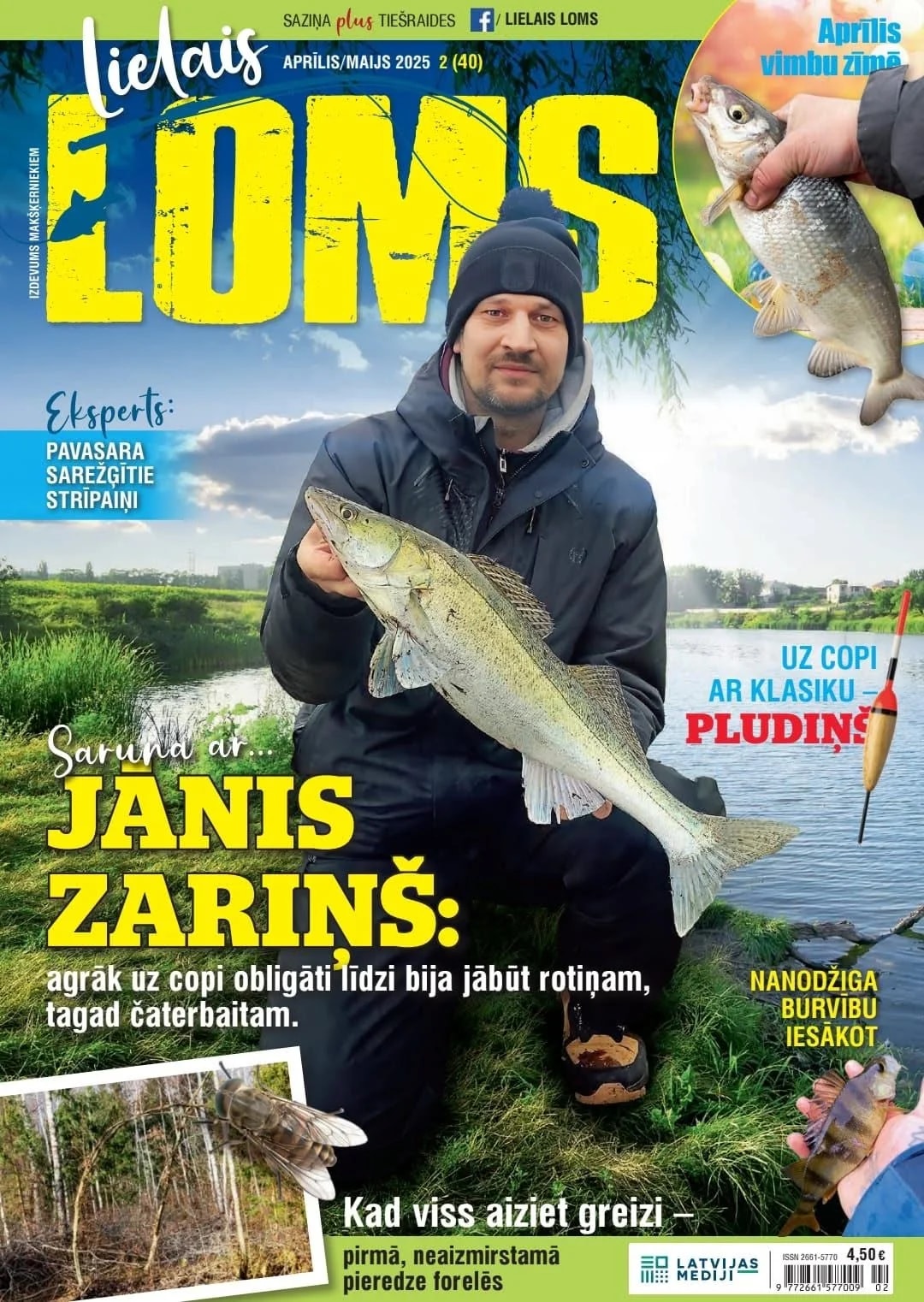 Igaunijas Zandarti arī uz Žurnāla vāka
